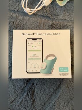 sense-u baby smart sock shoe oxygen monitor